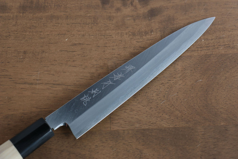 Sakai Takayuki Tokujyo White Steel No.2 Petty-Utility  180mm Magnolia Handle - Japannywholesale