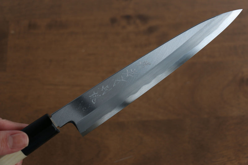 Sakai Takayuki Tokujyo White Steel No.2 Petty-Utility  180mm Magnolia Handle - Japannywholesale