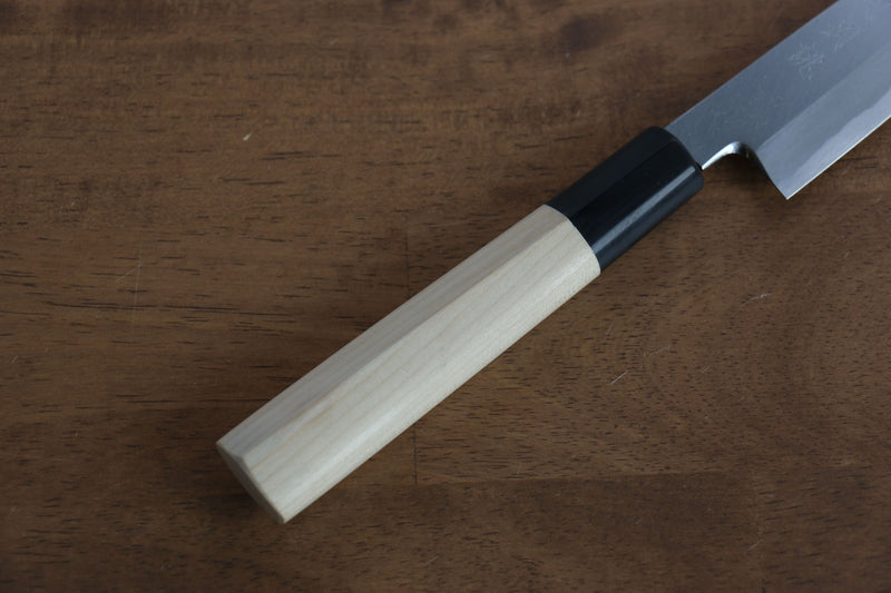 Sakai Takayuki Tokujyo White Steel No.2 Petty-Utility  180mm Magnolia Handle - Japannywholesale