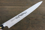 Misono Swedish Steel Dragon engraving Sujihiki - Japannywholesale