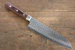 Jikko VG10 17 Layer Santoku  180mm Mahogany Handle - Japannywholesale