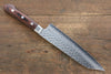 Jikko VG10 17 Layer Kiritsuke Santoku  170mm Mahogany Handle - Japannywholesale