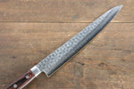 Jikko VG10 17 Layer Sujihiki  240mm Mahogany Handle - Japannywholesale