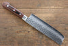 Jikko VG10 17 Layer Nakiri  160mm Mahogany Handle - Japannywholesale