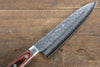 Jikko VG10 17 Layer Gyuto  180mm Mahogany Handle - Japannywholesale