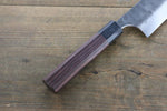 Seisuke Blue Steel No.2 Hammered Kurouchi Gyuto  210mm Shitan Handle - Japannywholesale