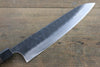 Seisuke Blue Steel No.2 Hammered Kurouchi Gyuto  240mm Shitan Handle - Japannywholesale