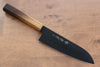 Sakai Takayuki Kurokage VG10 Hammered Teflon Coating Santoku  170mm Burnt Oak Handle - Japannywholesale