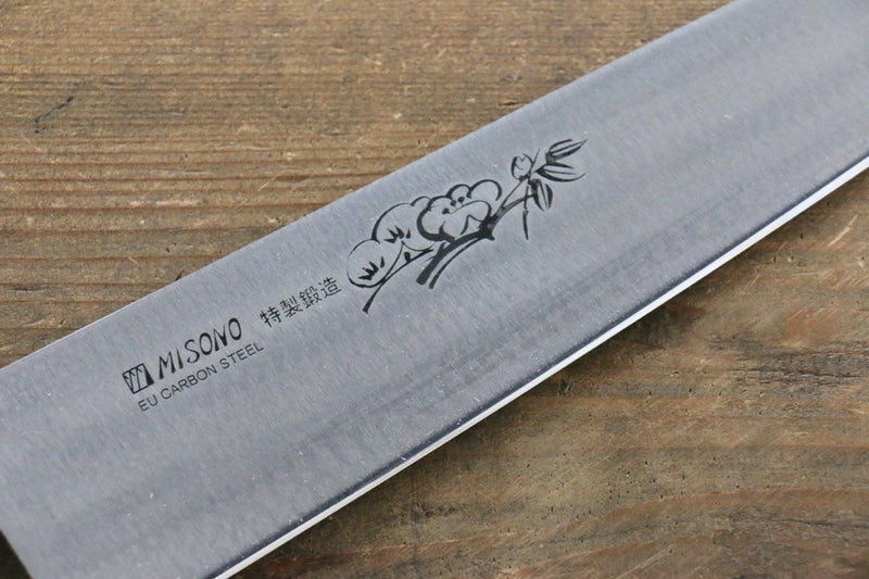 Misono Swedish Steel Ume engraving Gyuto  210mm - Japannywholesale