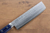 Kunihira VG1 Hammered Usuba  165mm Blue Pakka wood Handle - Japannywholesale