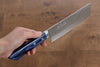 Kunihira VG1 Hammered Usuba  165mm Blue Pakka wood Handle - Japannywholesale