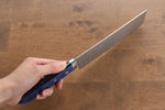 Kunihira Sairyu VG10 Damascus Usuba  165mm Blue Pakka wood Handle - Japannywholesale