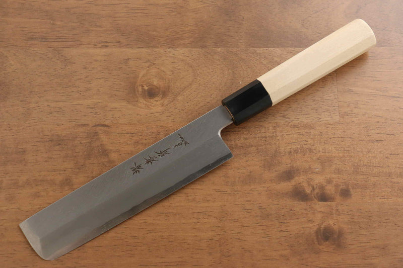 Sakai Takayuki Chef Series [Left Handed] Silver Steel No.3 Usuba  180mm Magnolia Handle - Japannywholesale