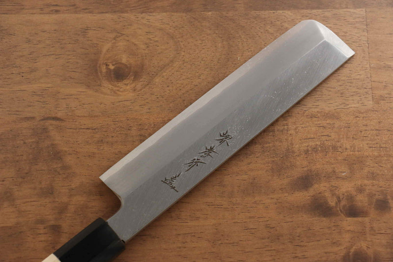 Sakai Takayuki Chef Series [Left Handed] Silver Steel No.3 Usuba  180mm Magnolia Handle - Japannywholesale