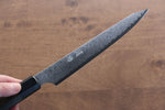 Seisuke VG10 33 Layer Damascus Kiritsuke Petty-Utility  180mm Gray Pakka wood Handle - Japannywholesale