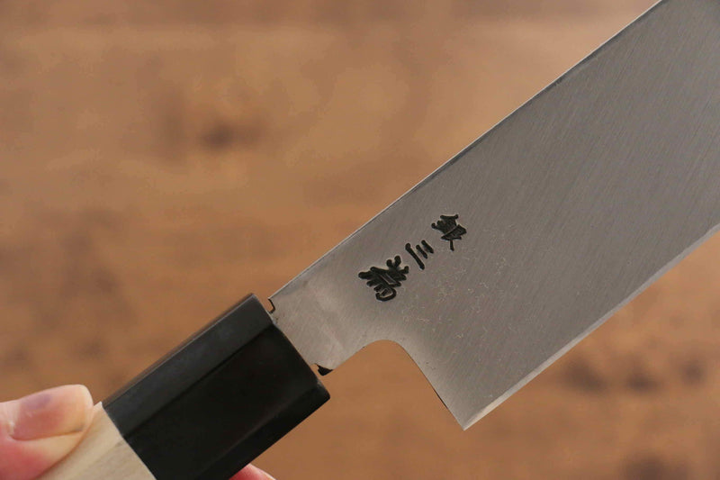 Sakai Takayuki Chef Series [Left Handed] Silver Steel No.3 Usuba  180mm Magnolia Handle - Japannywholesale