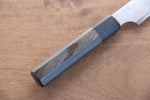 Seisuke VG10 33 Layer Damascus Kiritsuke Petty-Utility  180mm Gray Pakka wood Handle - Japannywholesale