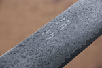 Seisuke VG10 33 Layer Damascus Kiritsuke Gyuto  210mm Gray Pakka wood Handle - Japannywholesale