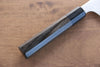 Seisuke VG10 33 Layer Damascus Kiritsuke Gyuto  210mm Gray Pakka wood Handle - Japannywholesale