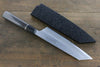 Sakai Takayuki Homura Blue Steel No.2 Kengata Gyuto  225mm Ebony Wood Handle - Japannywholesale