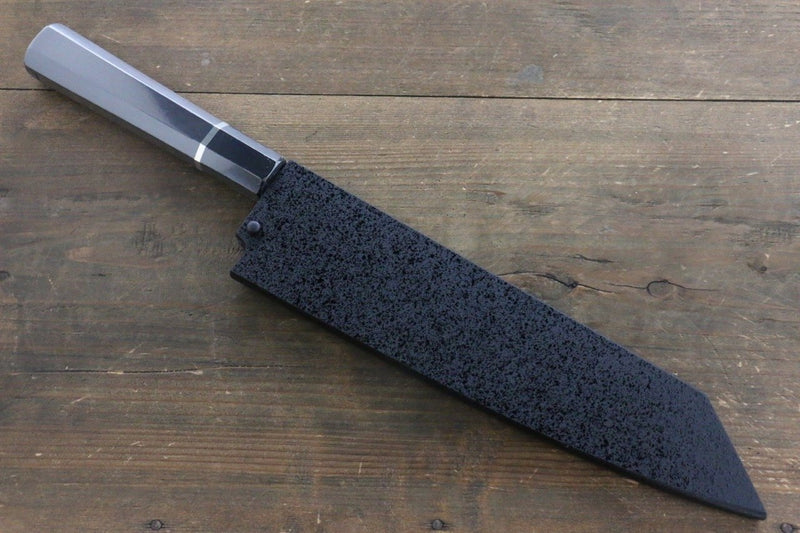 Sakai Takayuki Homura Blue Steel No.2 Kengata Gyuto  225mm Ebony Wood Handle - Japannywholesale