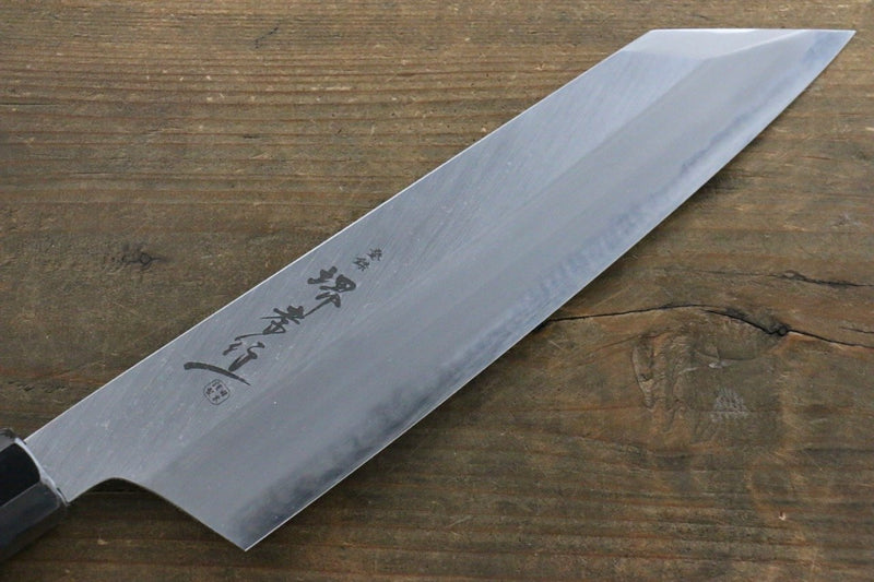 Sakai Takayuki Homura Blue Steel No.2 Kengata Gyuto  225mm Ebony Wood Handle - Japannywholesale