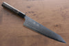 Seisuke VG10 33 Layer Damascus Kiritsuke Gyuto  240mm Gray Pakka wood Handle - Japannywholesale