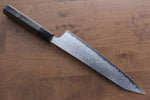 Seisuke VG10 33 Layer Damascus Kiritsuke Gyuto  240mm Gray Pakka wood Handle - Japannywholesale