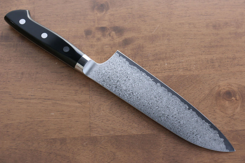 Seisuke VG10 33 Layer Damascus Santoku  170mm Micarta Handle - Japannywholesale