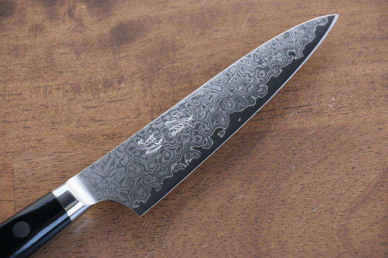 Seisuke VG10 33 Layer Damascus Petty-Utility  120mm Micarta Handle - Japannywholesale