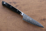 Seisuke VG10 33 Layer Damascus Petty-Utility  105mm Micarta Handle - Japannywholesale