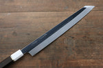 Sakai Takayuki Shinuchi Water Quenching Honyaki White Steel No.2 Mirrored Finish Kiritsuke Yanagiba  300mm with Sheath - Japannywholesale