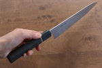 Seisuke Swedish Steel-stn Gyuto  210mm Burned Chestnuts Handle - Japannywholesale