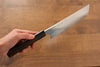 Yoshimi Kato Blue Super Migaki Finished Nakiri  165mm with Shitan Handle - Japannywholesale