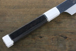 Sakai Takayuki Ginryu Honyaki Swedish Steel Mirrored Finish Sakimaru Yanagiba  300mm Ebony Wood Handle with Sheath - Japannywholesale