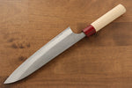 Masakage Masakage Yuki White Steel No.2  Nashiji Gyuto  210mm with Magnolia Handle - Japannywholesale