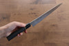 Seisuke Swedish Steel-stn Sujihiki  240mm Burned Chestnuts Handle - Japannywholesale