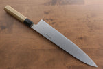 Seisuke Swedish Steel-stn Gyuto  300mm Magnolia Handle - Japannywholesale