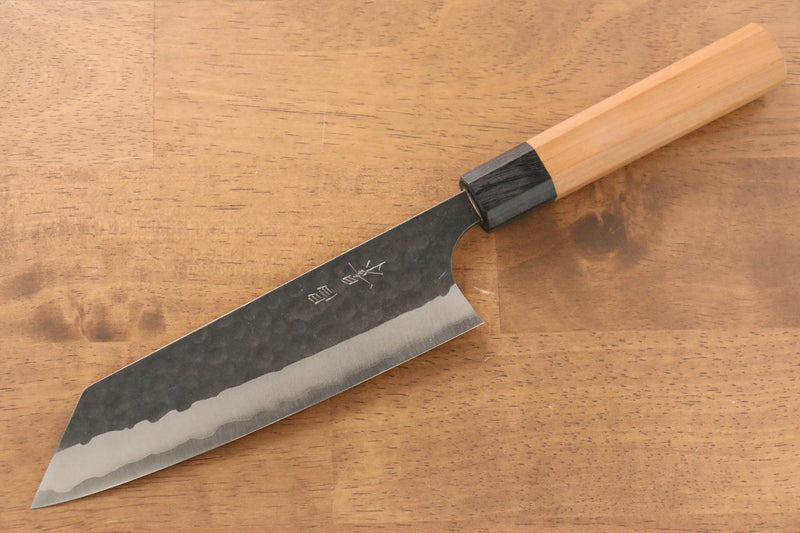 Masakage Koishi Blue Super Black Finished Bunka  165mm American CherryHandle - Japannywholesale