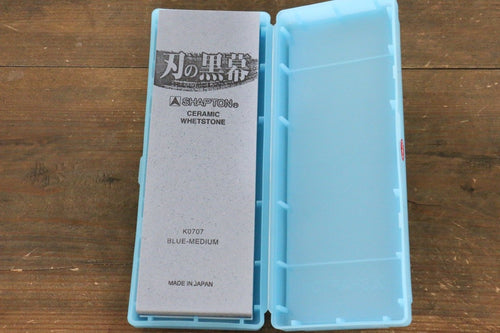 Shapton Kuromaku series Medium Sharpening Stone Blue-#1500 - Japannywholesale