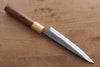 Seisuke Kokubyaku Blue Super Hammered Petty-Utility  135mm Morado Handle - Japannywholesale