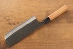 Masakage Koishi Blue Super Black Finished Nakiri  165mm American CherryHandle - Japannywholesale