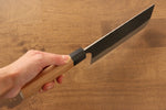 Masakage Koishi Blue Super Black Finished Nakiri  165mm American CherryHandle - Japannywholesale