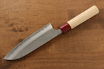 Masakage Masakage Yuki White Steel No.2  Nashiji Santoku  165mm with Magnolia Handle - Japannywholesale