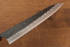 Sakai Takayuki Blue Super Hammered Black Finished Gyuto  210mm - Japannywholesale