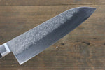 Takayuki Iwai ZDP189 Hammered Santoku  170mm Pakka wood Handle - Japannywholesale