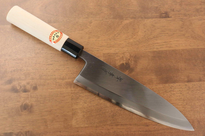 Sakai Takayuki Kasumitogi White Steel Deba  225mm Magnolia Handle - Japannywholesale