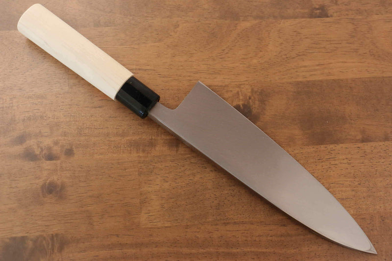 Sakai Takayuki Kasumitogi White Steel Deba  225mm Magnolia Handle - Japannywholesale