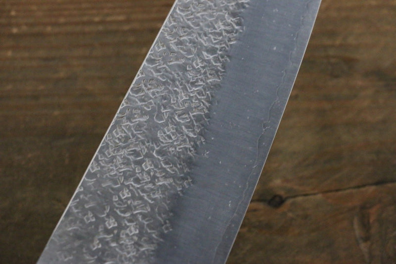 Takayuki Iwai ZDP189 Hammered Santoku  170mm Pakka wood Handle - Japannywholesale