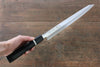 Kikumori SG2 Mirrored Finish Kiritsuke Yanagiba  300mm with Ebony Wood Handle (With White Ring) - Japannywholesale